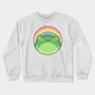 Be Gay Do Crime - Frog Crewneck Sweatshirt